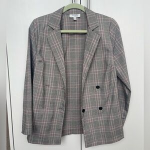 Charlotte Russe plaid blazer